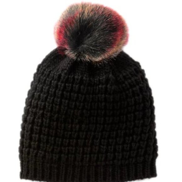 Kyi Kyi Canada Classic Faux Fur Pompom Beanie main image 6